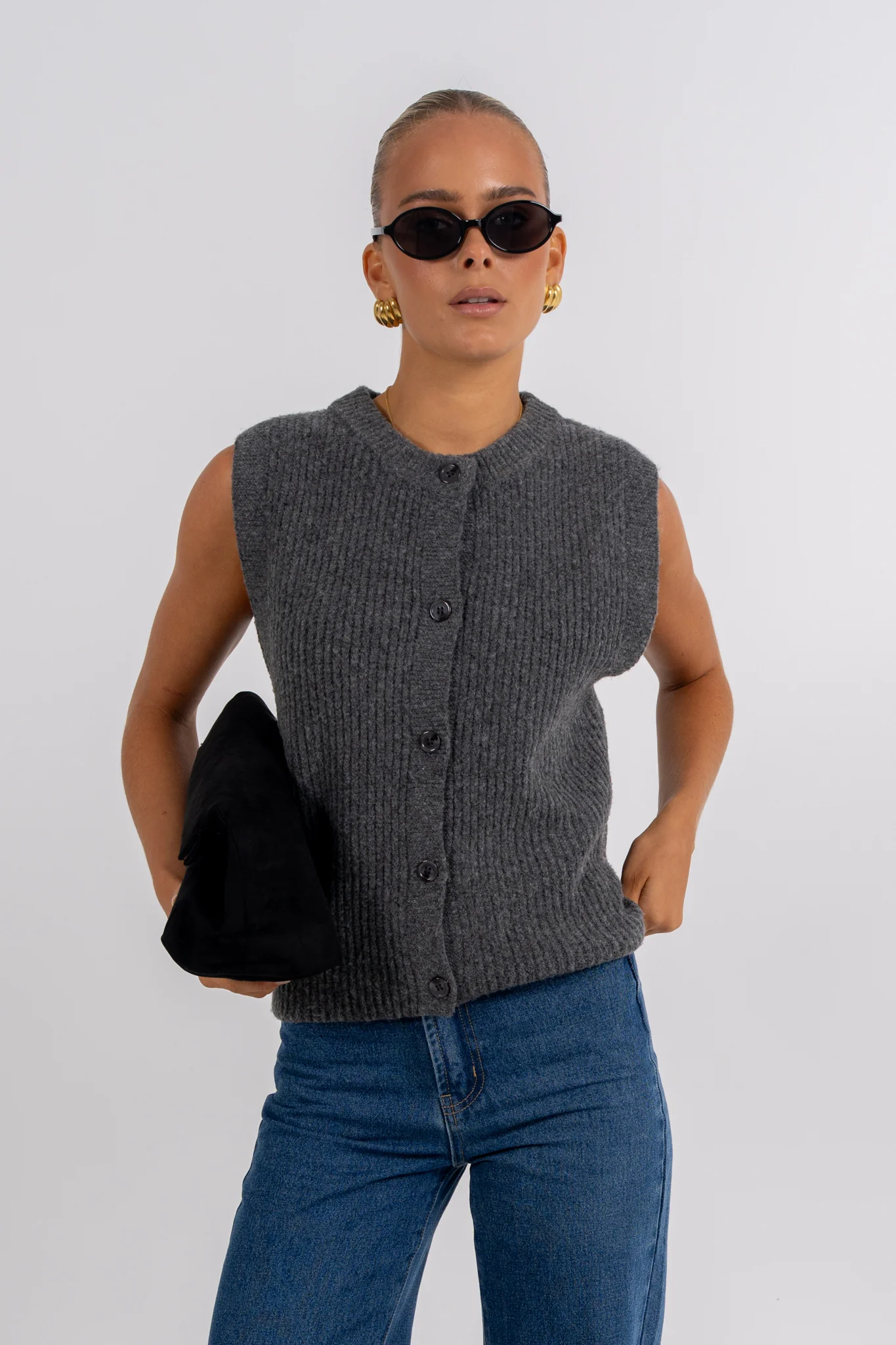 Louise Knit Charcoal - Image 7
