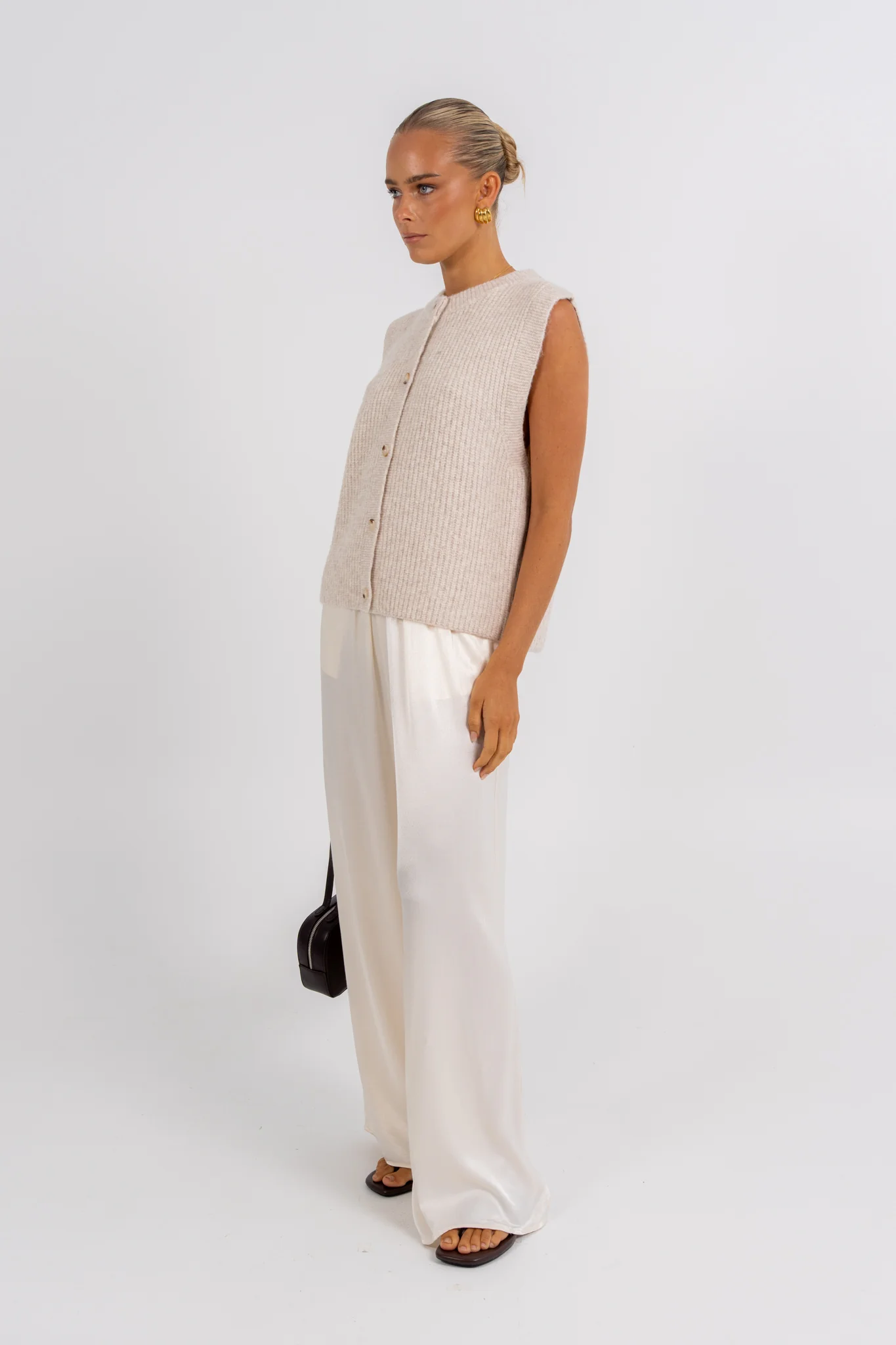 Louise Knit Oatmeal - Image 3