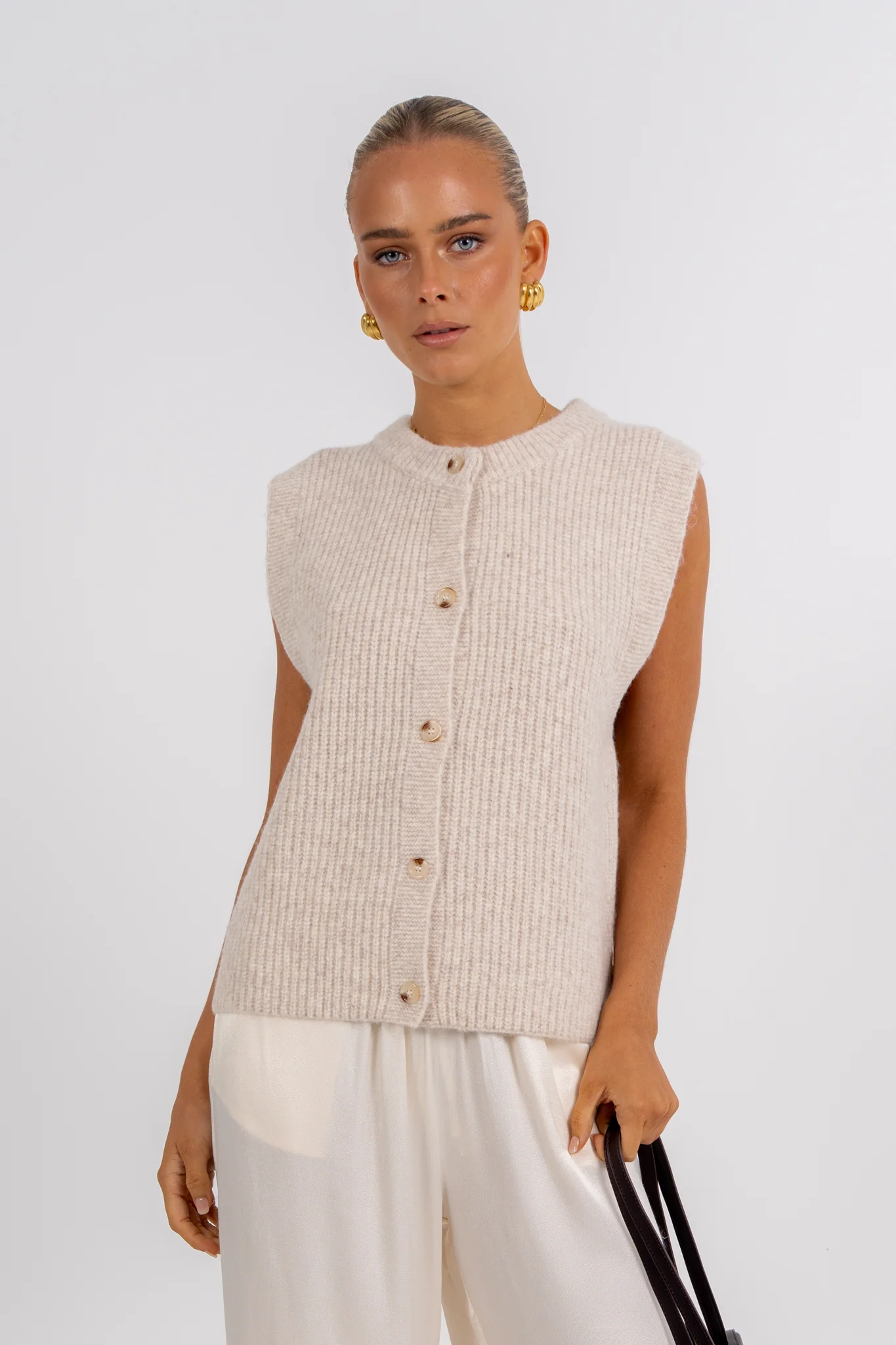 Louise Knit Oatmeal - Image 7