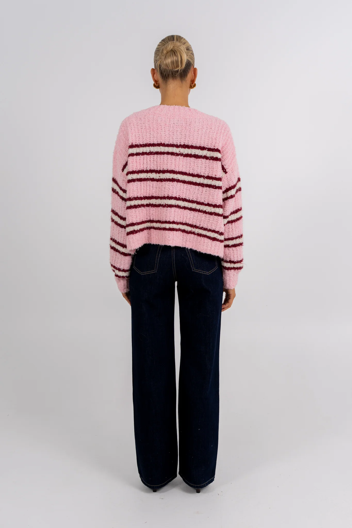 Ozelia Cardigan Pink - Image 4