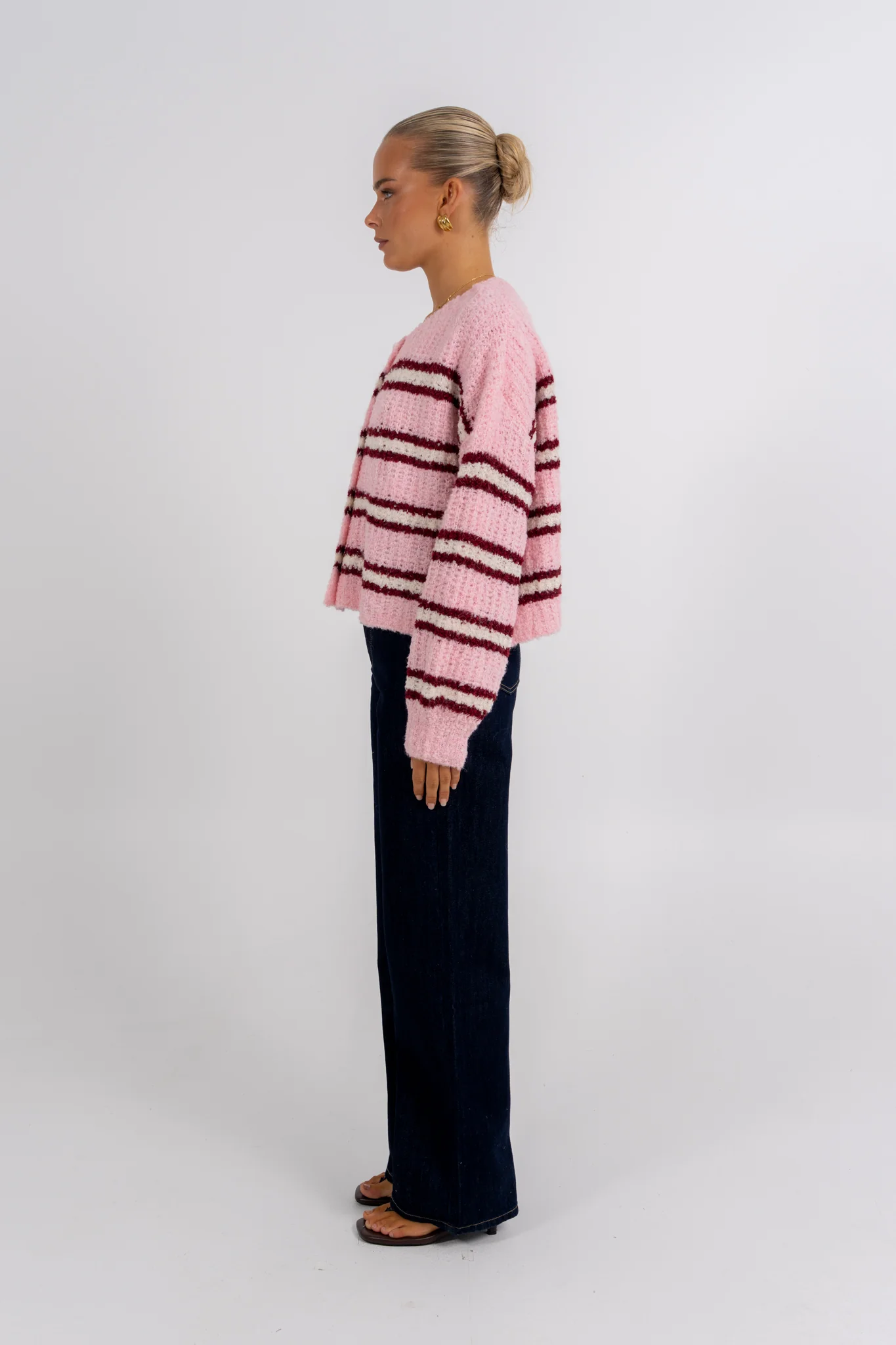 Ozelia Cardigan Pink - Image 8
