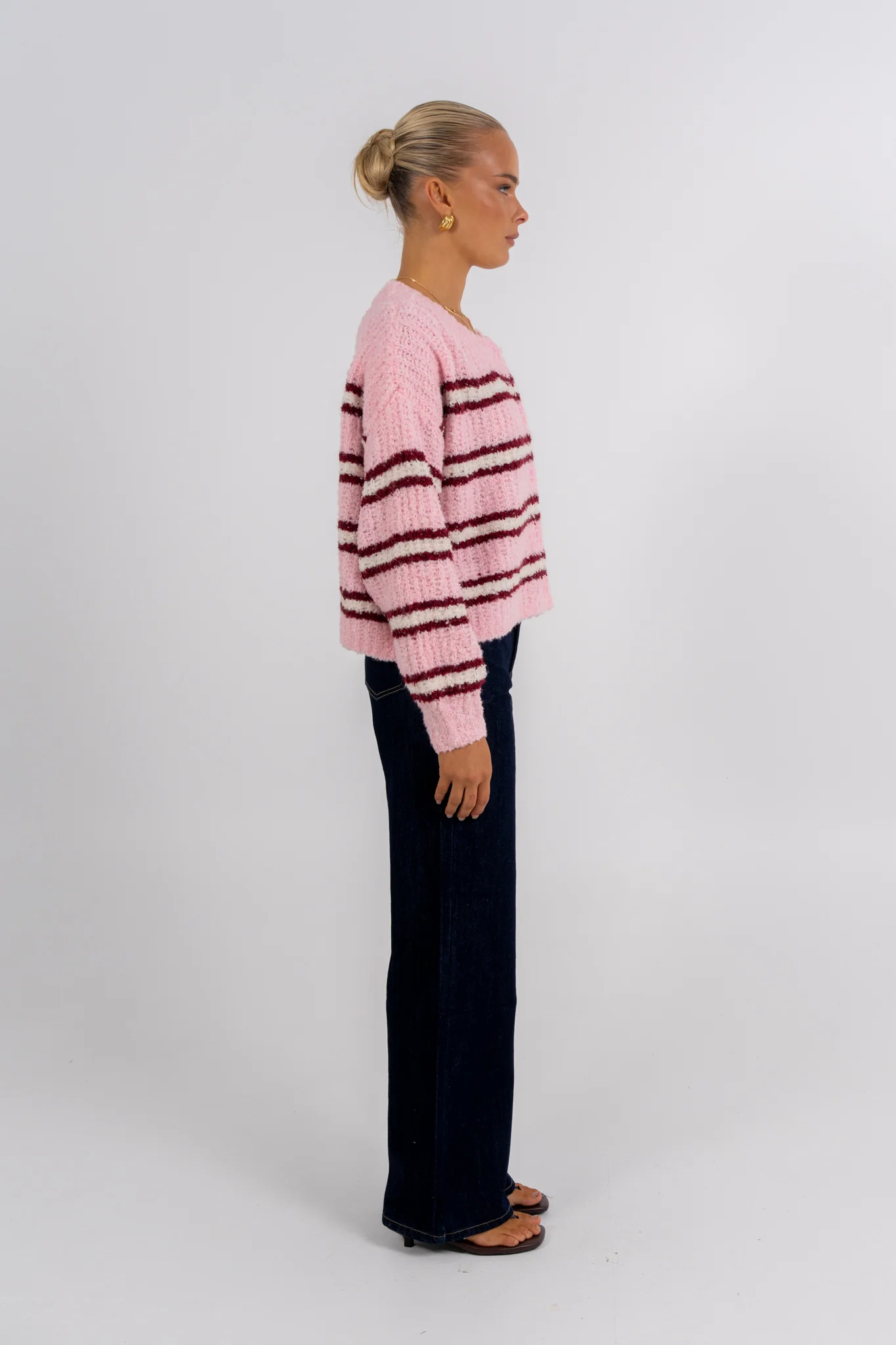 Ozelia Cardigan Pink - Image 9