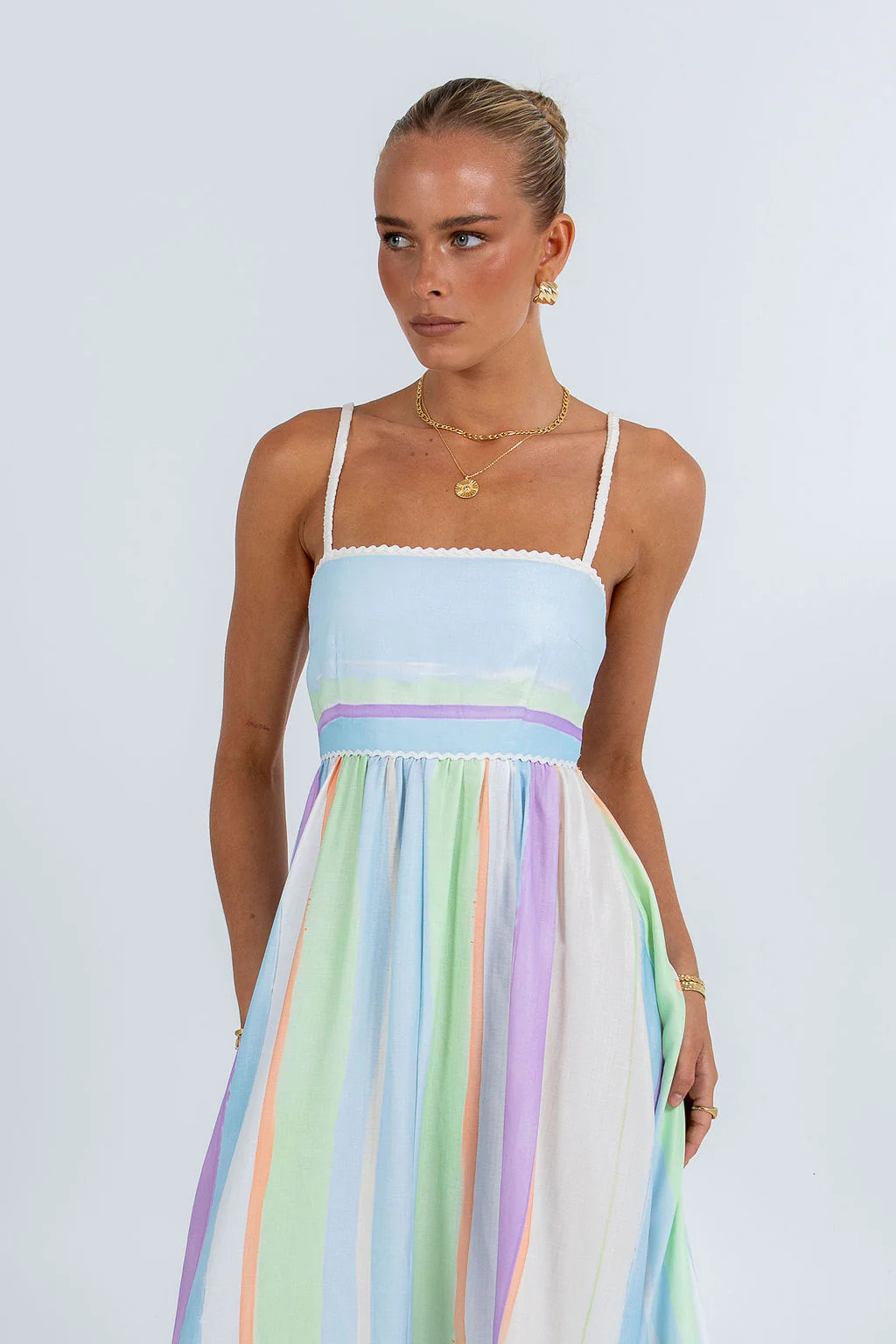 Palomae Maxi Dress Virenne Print - Image 7