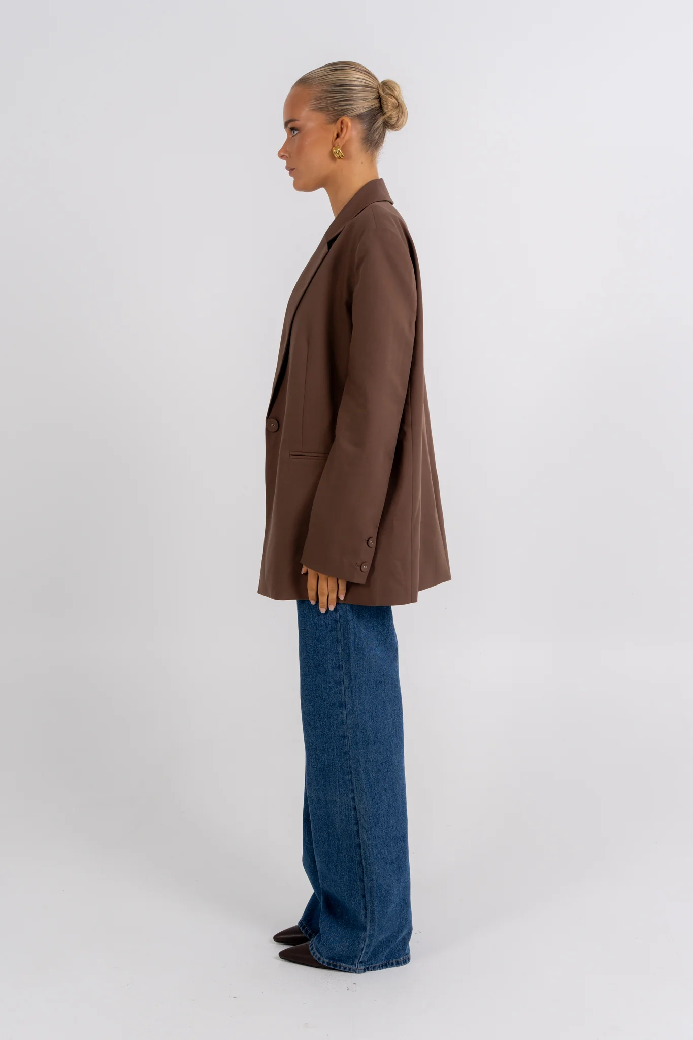 Quade Blazer Chocolate - Image 8