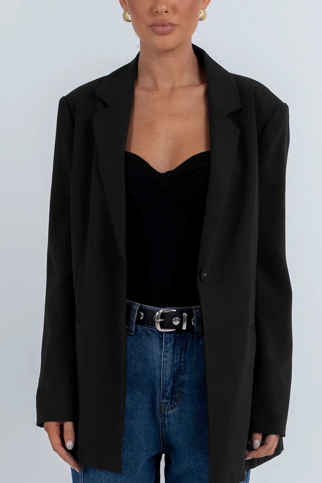Quade Blazer Black - Image 3