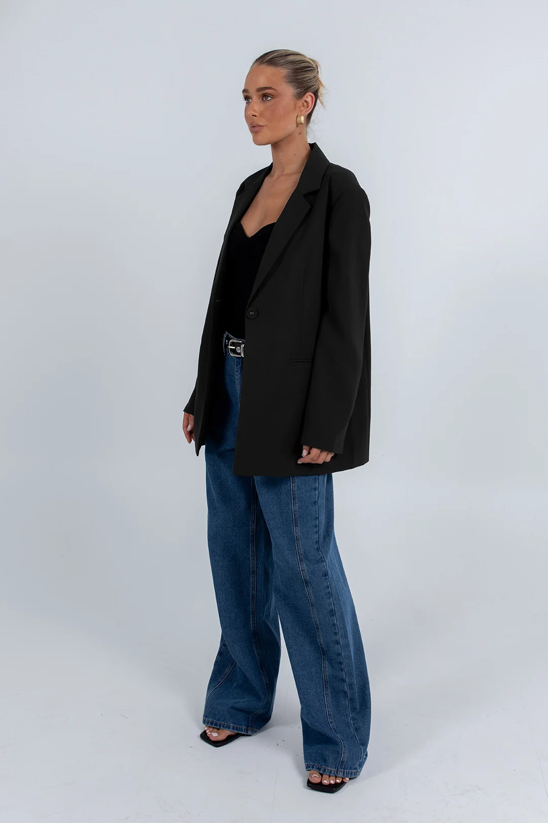 Quade Blazer Black - Image 4