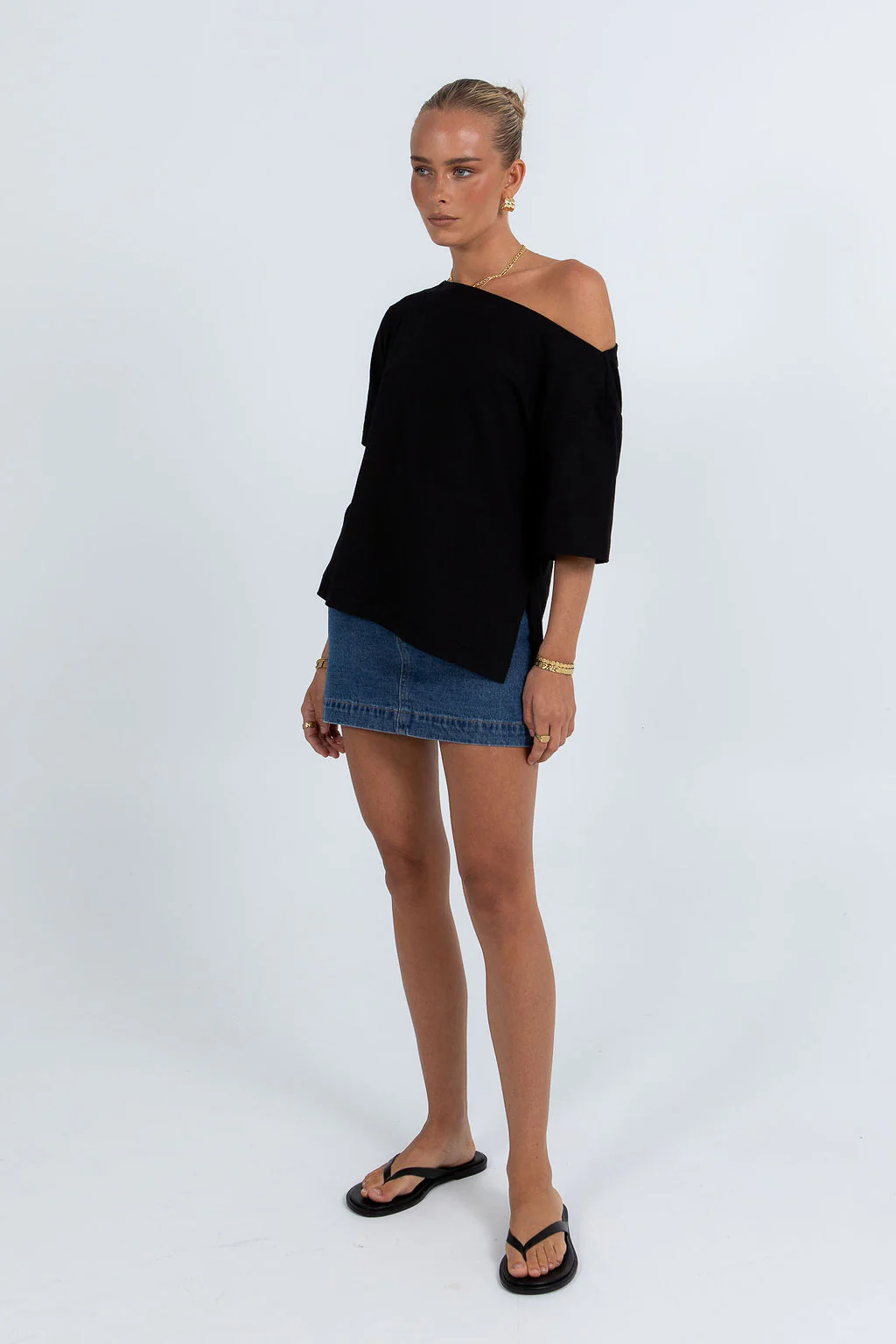 Ranna Tee Black - Image 4