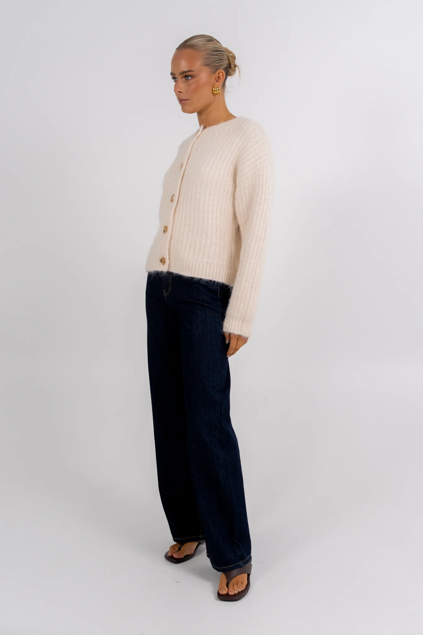 Ruby Cardigan Cream - Image 6