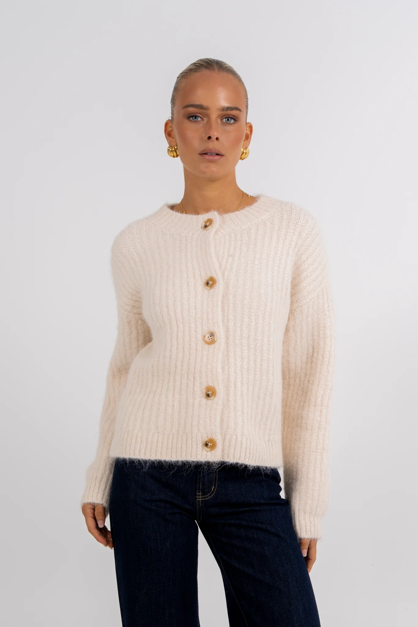 Ruby Cardigan Cream - Image 7