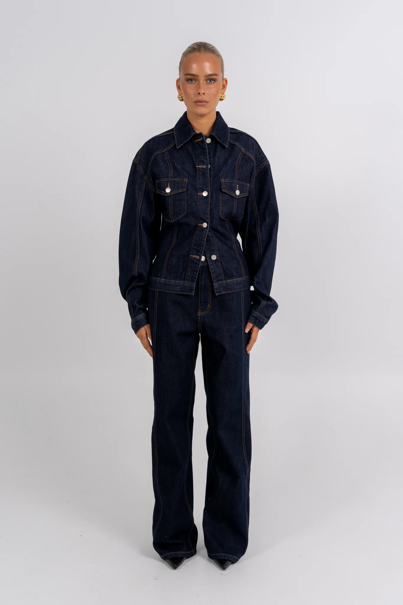 Saya Jacket Indigo
