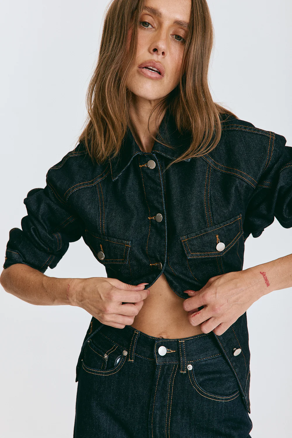 Saya Jacket Indigo - Image 11