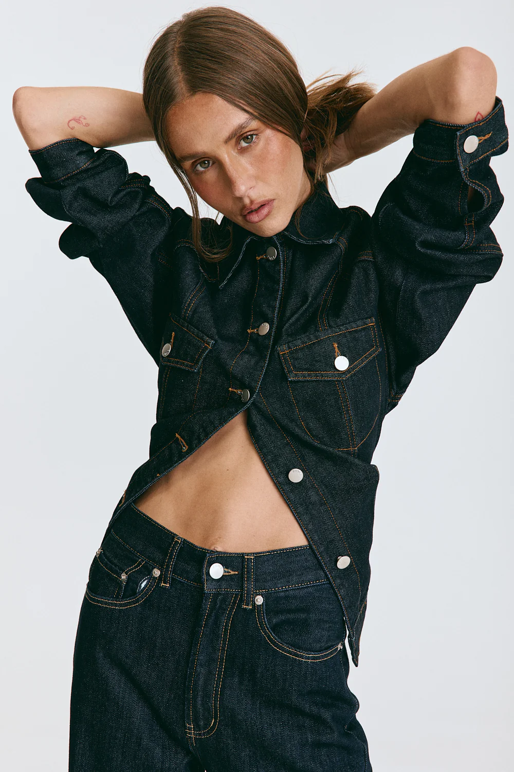 Saya Jacket Indigo - Image 8