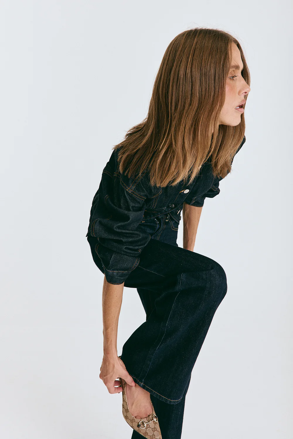 Saya Jacket Indigo - Image 9