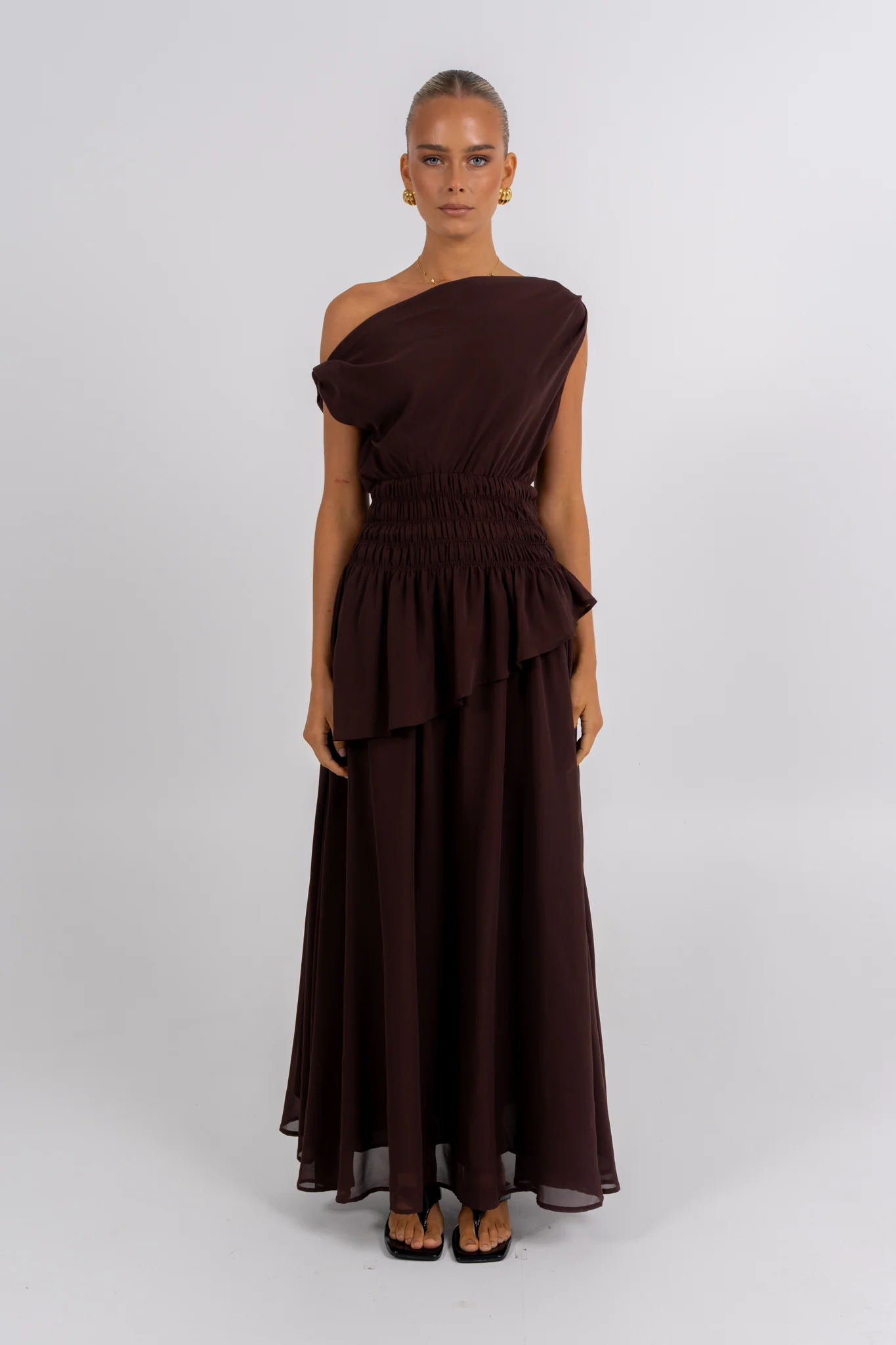 Ulah Maxi Skirt Chocolate
