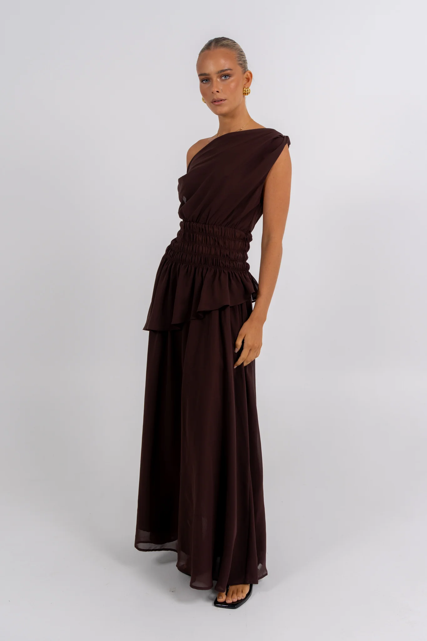 Ulah Maxi Skirt Chocolate - Image 4