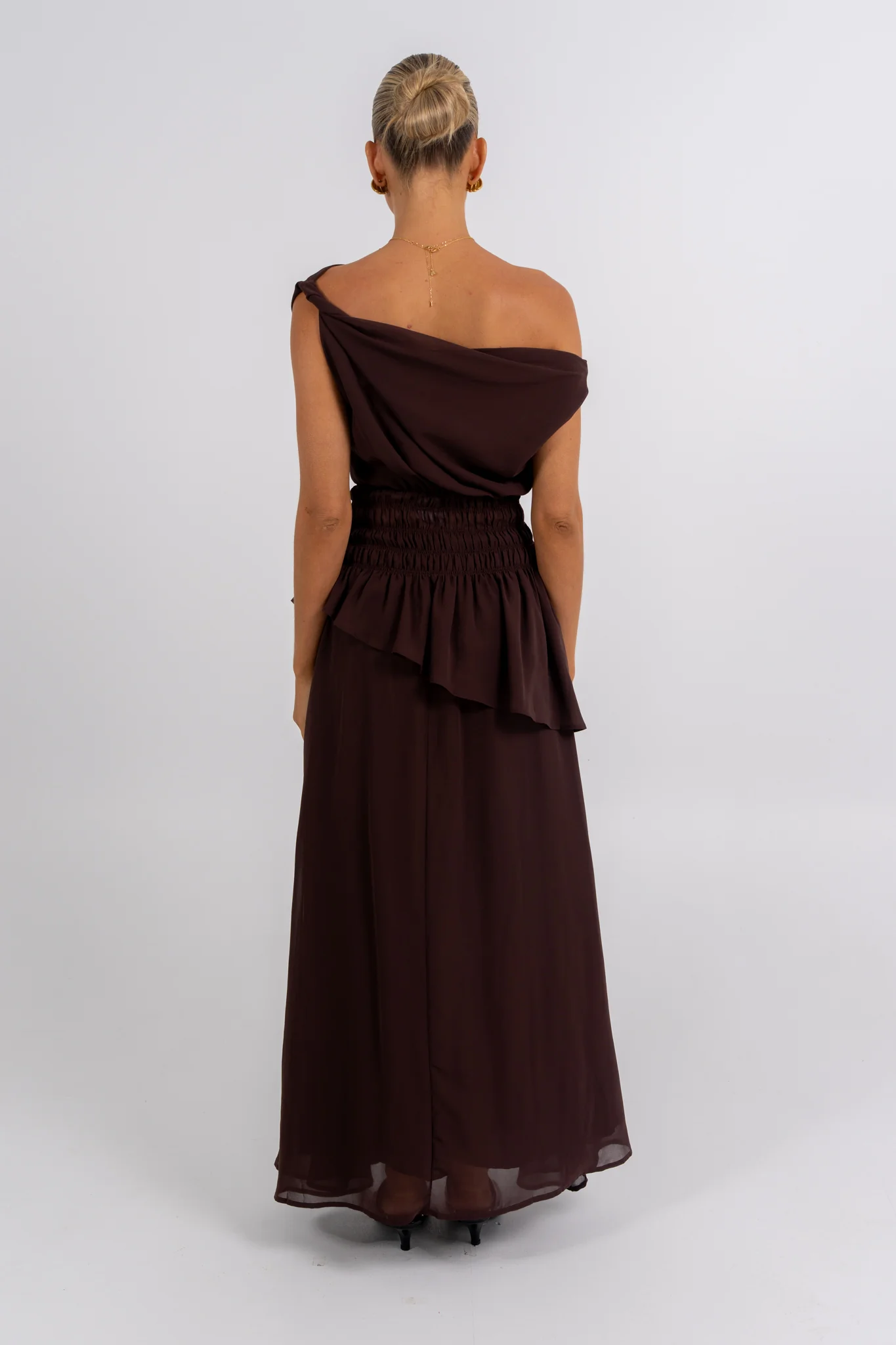 Ulah Maxi Skirt Chocolate - Image 5