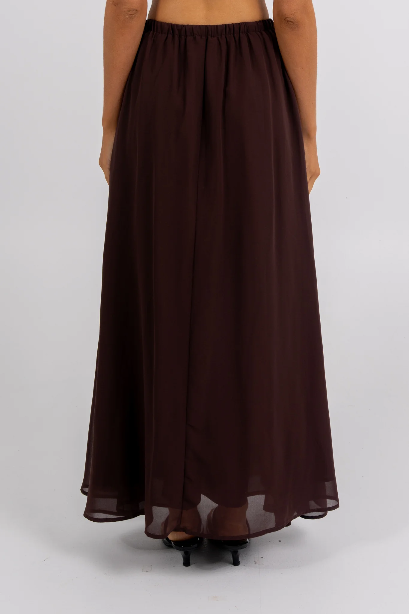 Ulah Maxi Skirt Chocolate - Image 7