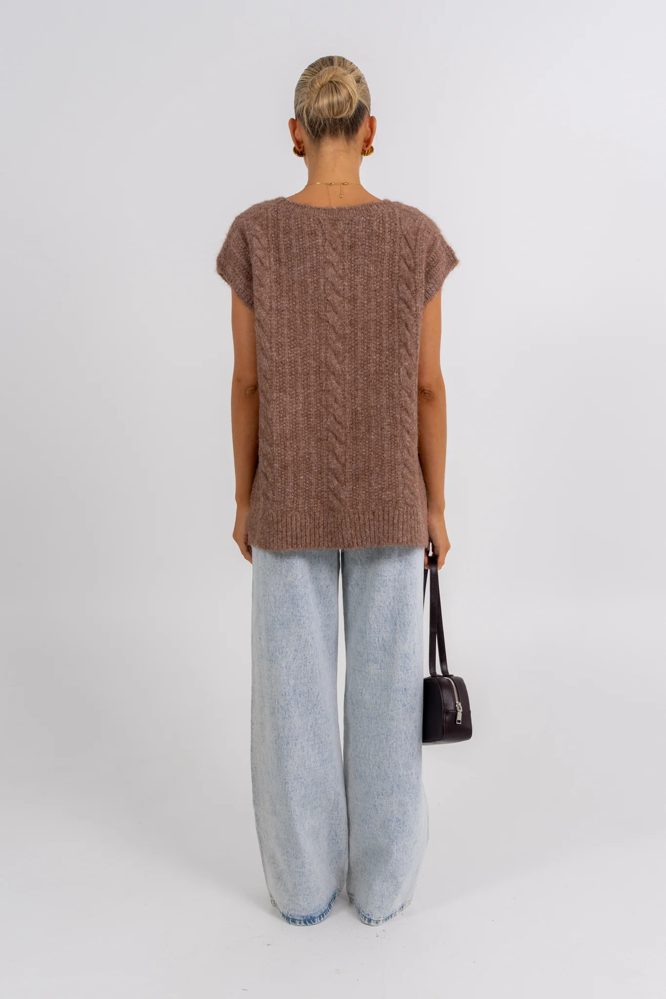 Xandra Knit Mocha - Image 4