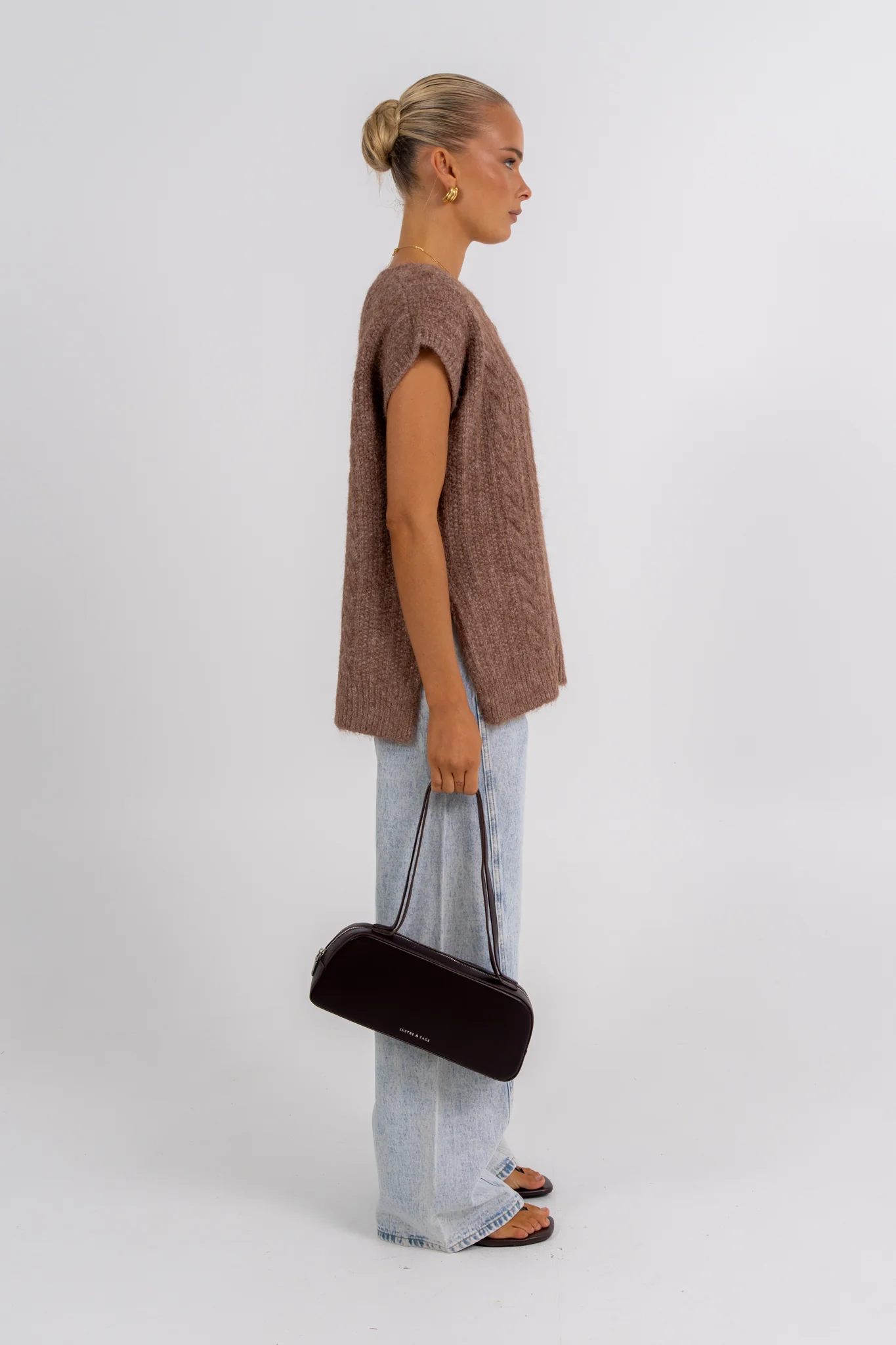 Xandra Knit Mocha - Image 8