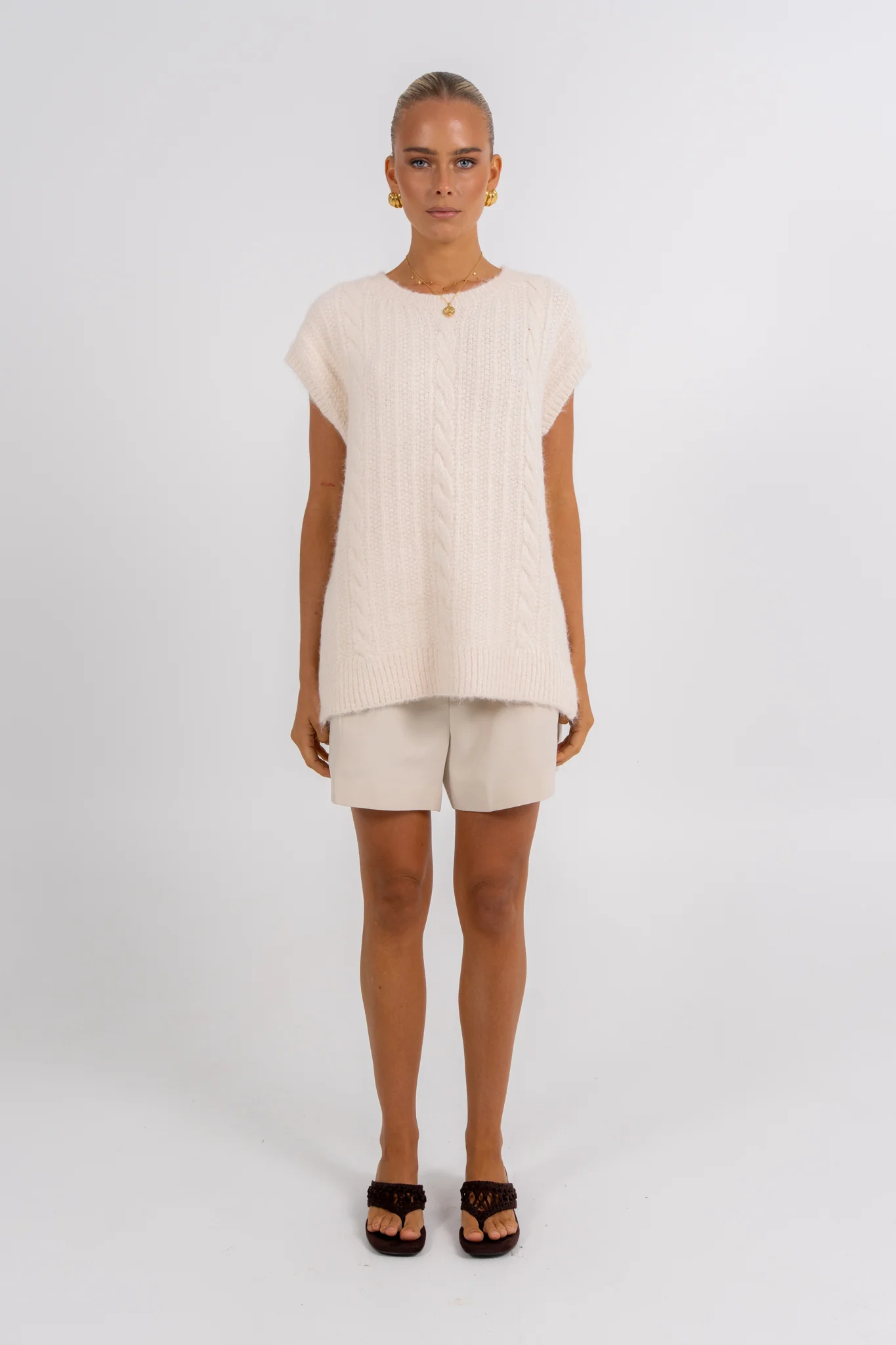 Xandra Knit Cream - Image 2