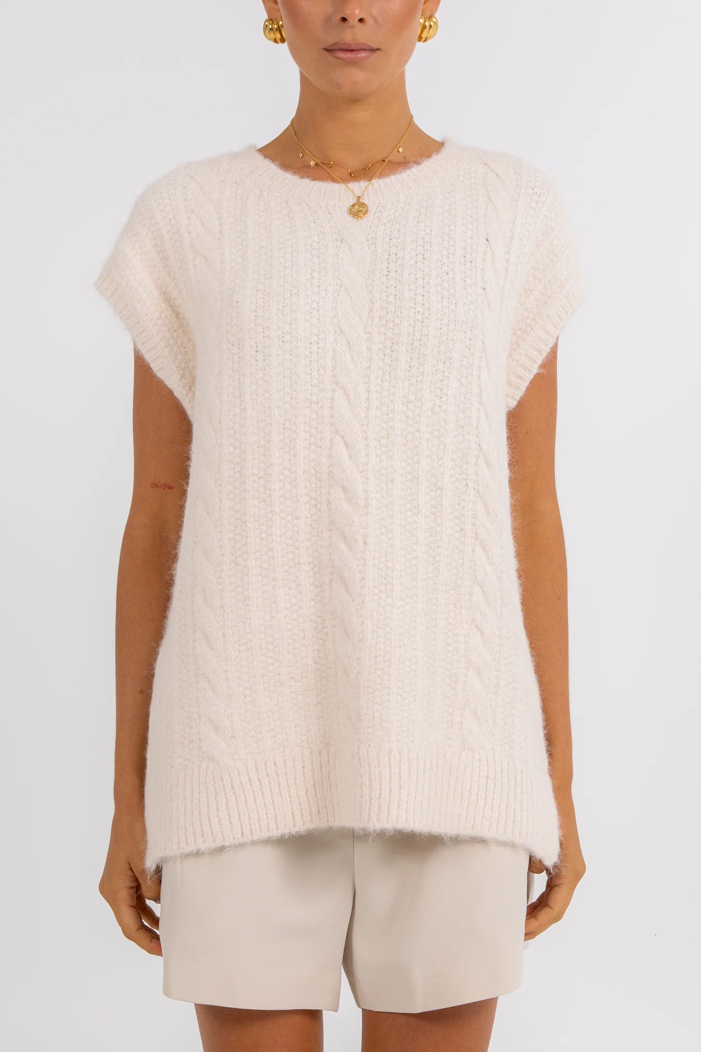 Xandra Knit Cream - Image 3