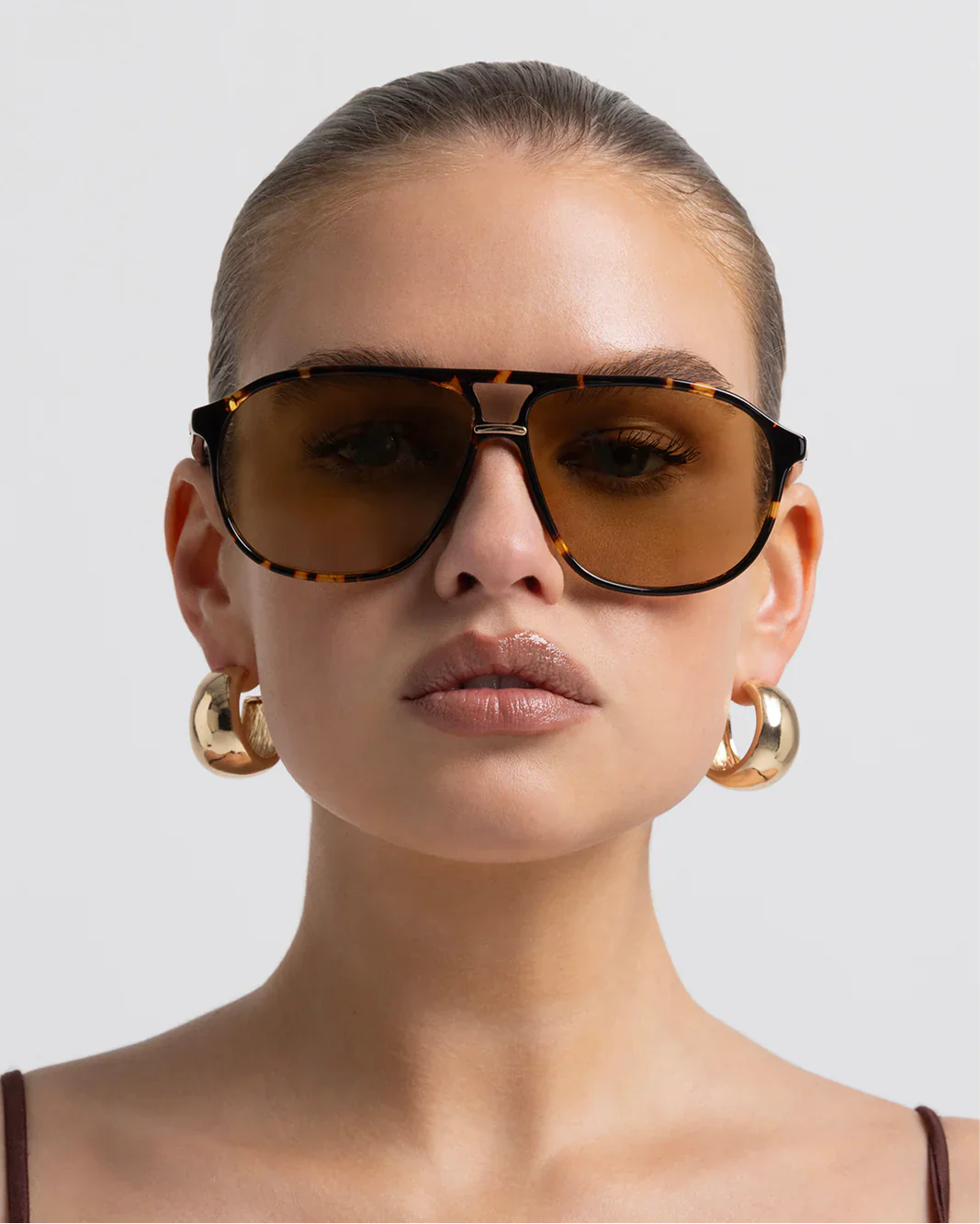 Cyrus Sunglasses Tort Yellow