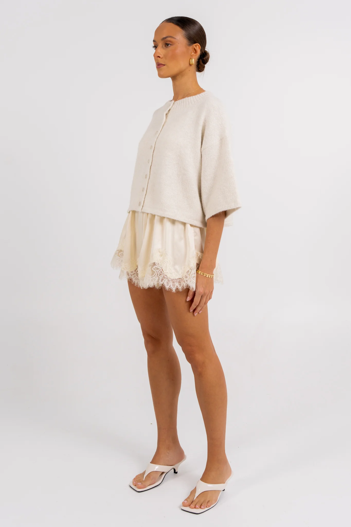 Dallas Cardigan Oatmeal - Image 7