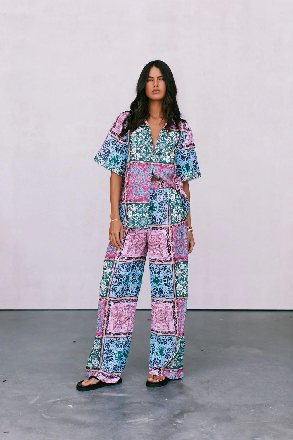 Dante Pants Paisley Tile Print - Image 16