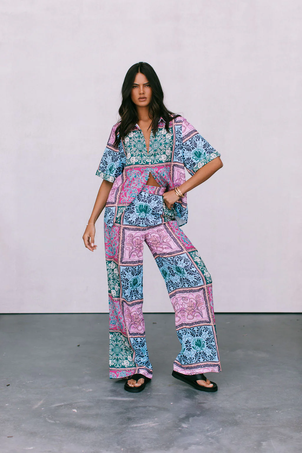 Dante Pants Paisley Tile Print - Image 5