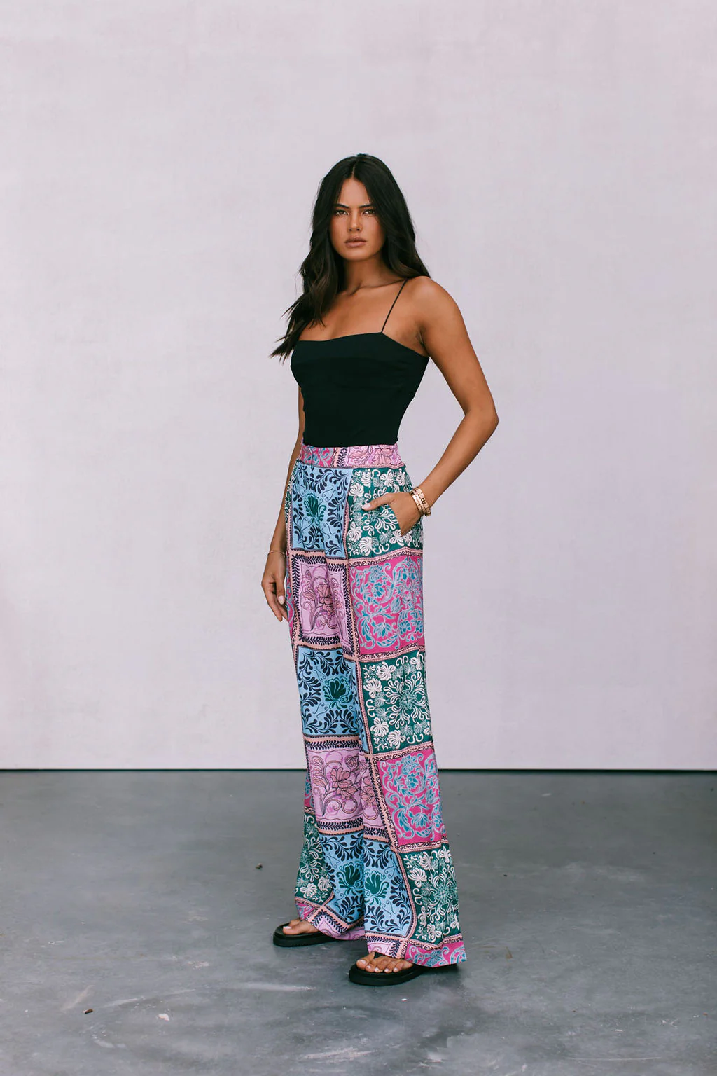 Dante Pants Paisley Tile Print - Image 7