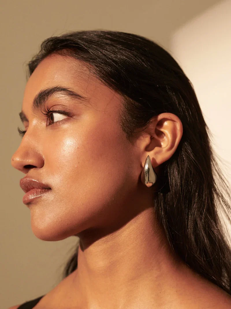 Daria Earrings Silver - Image 8