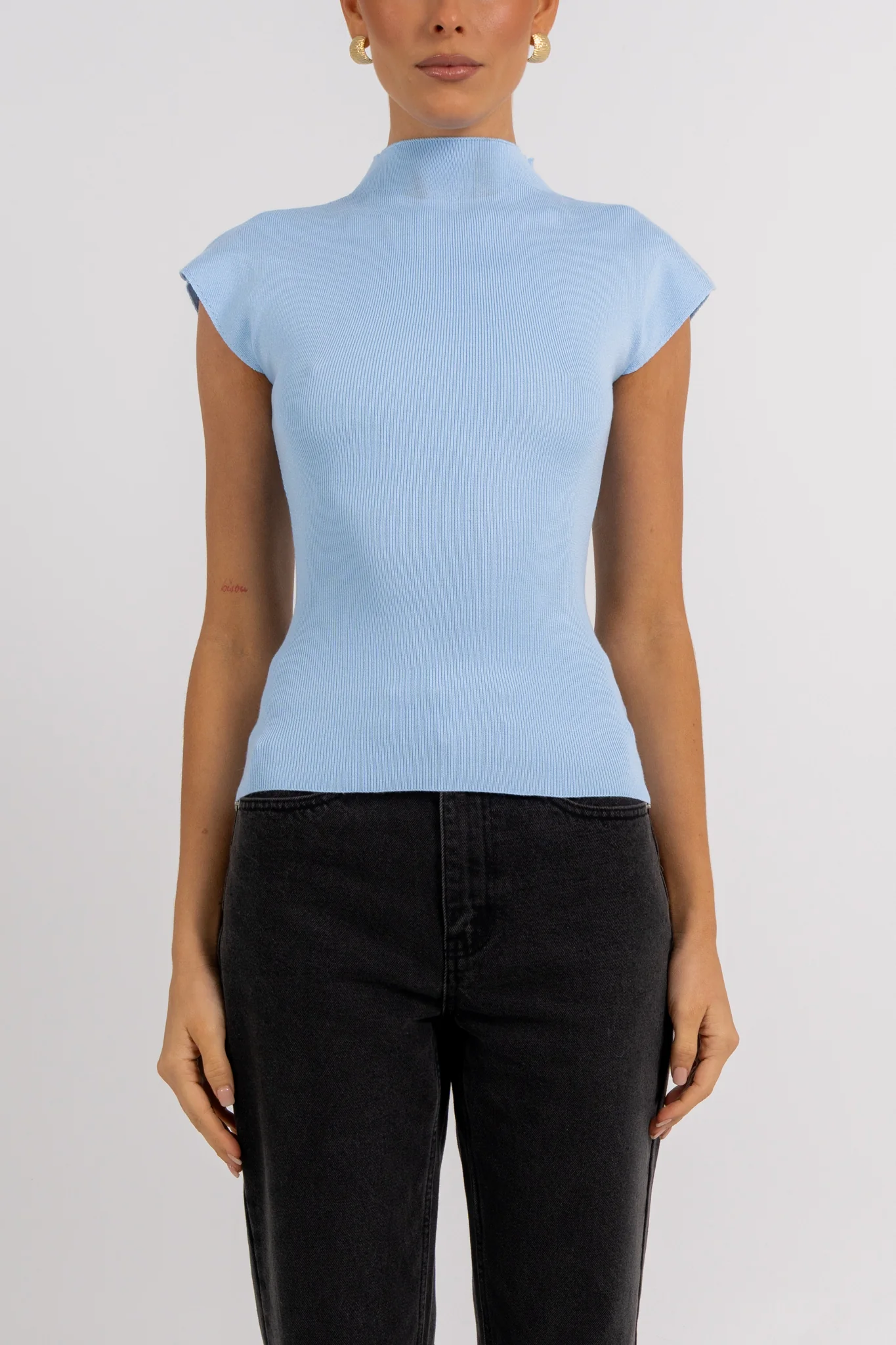 Darragh Top Baby Blue