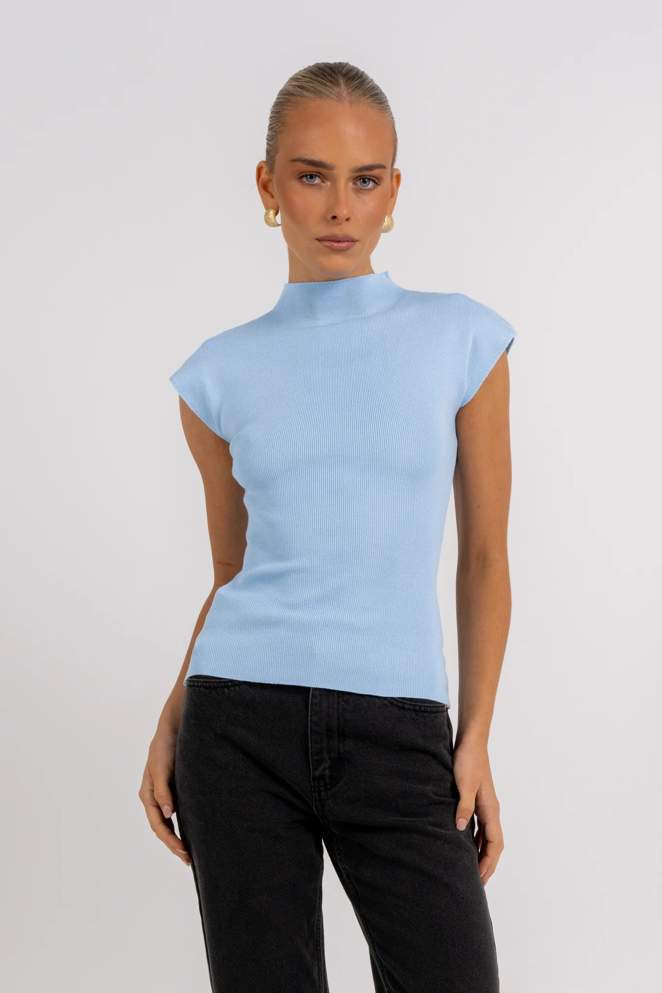 Darragh Top Baby Blue - Image 7