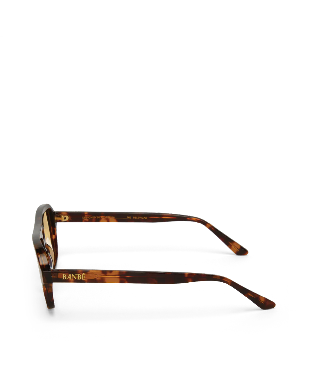 Delevigne Sunglasses Havana Yellow - Image 6