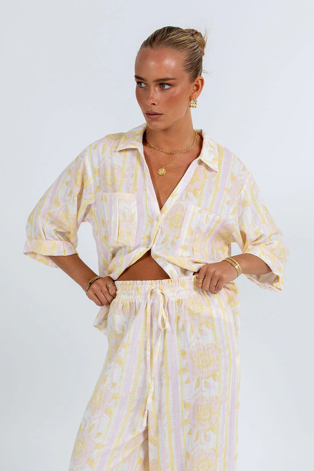Delia Set Lemon Floral - Image 3