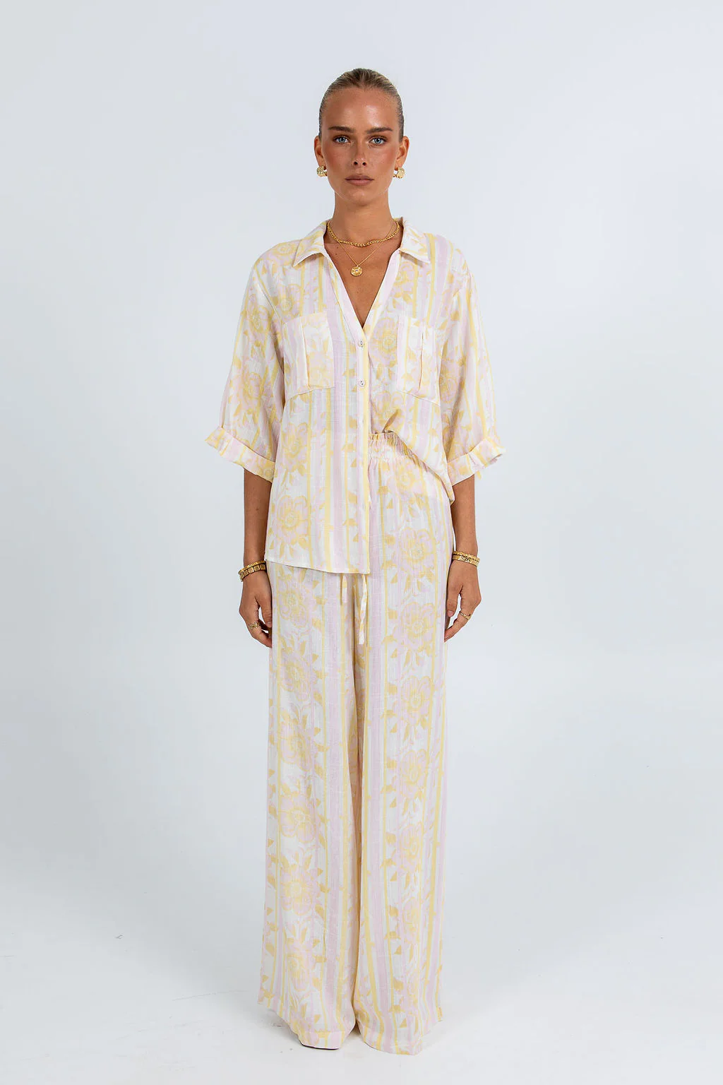 Delia Set Lemon Floral - Image 5