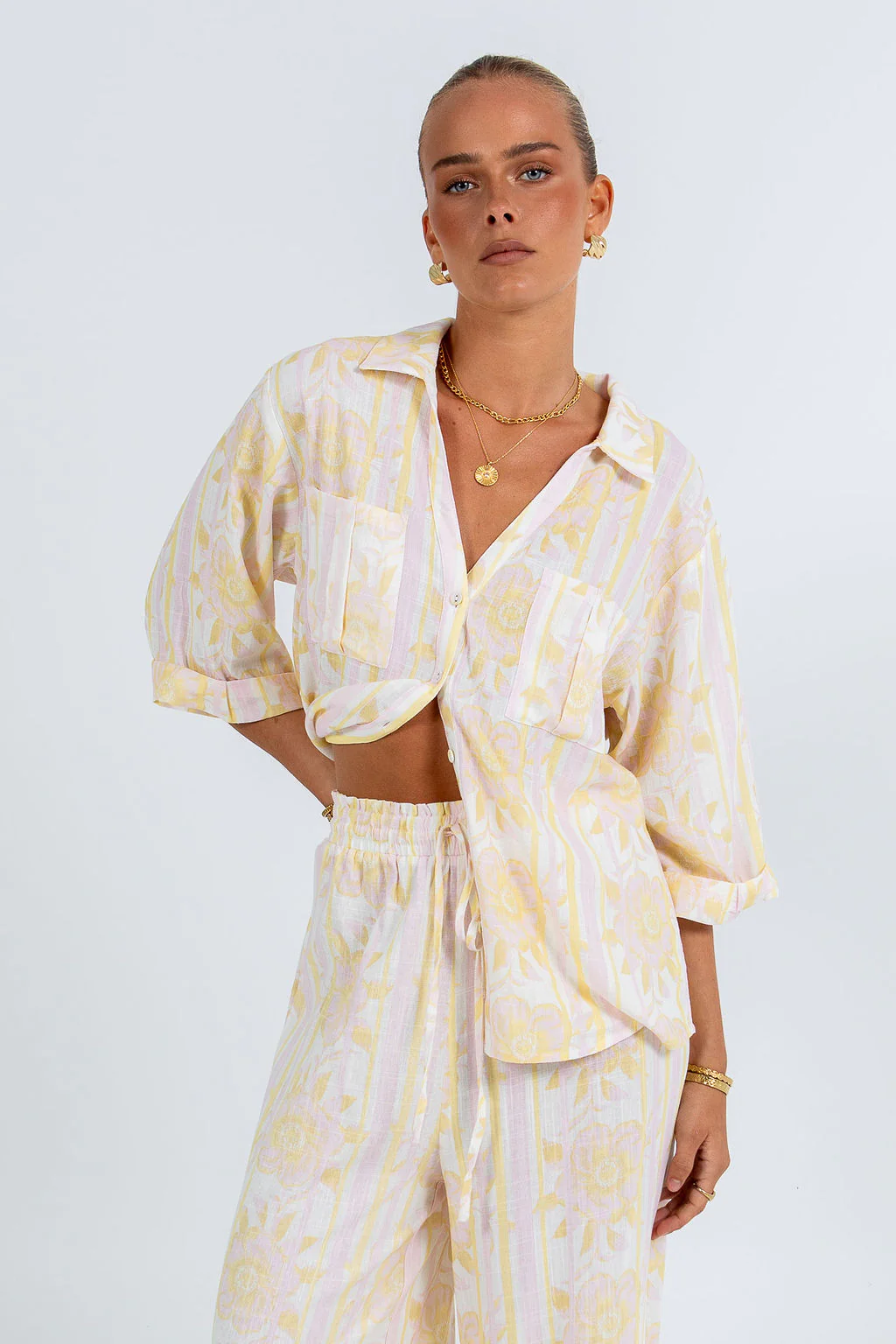 Delia Set Lemon Floral - Image 7