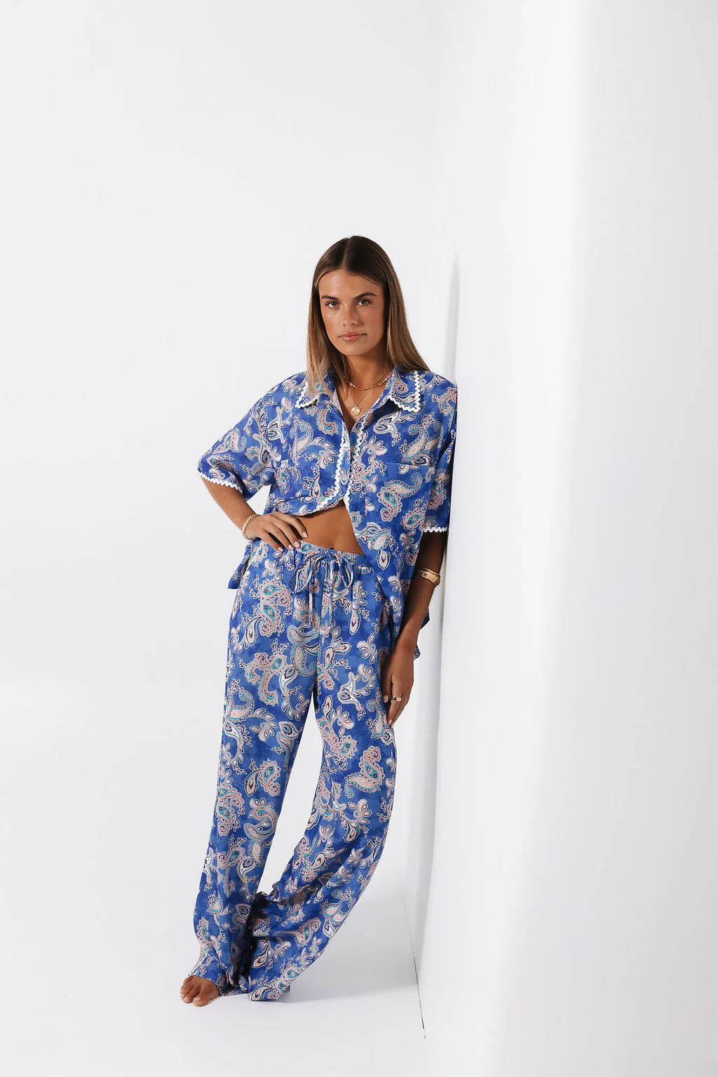 Dellar Pant Oceana Print - Image 15