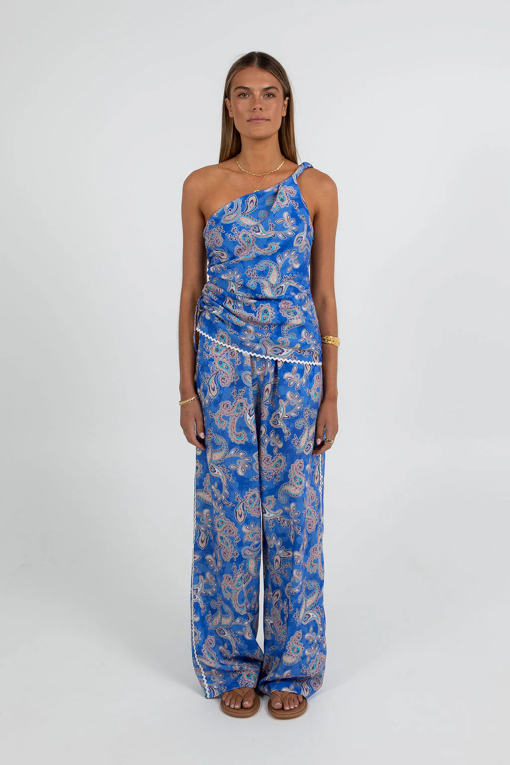 Dellar Pant Oceana Print - Image 4