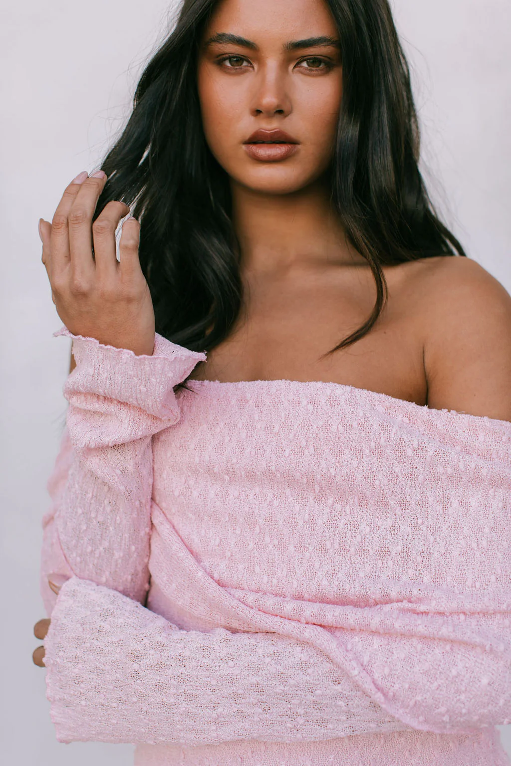 Delta Mini Dress Baby Pink - Image 6