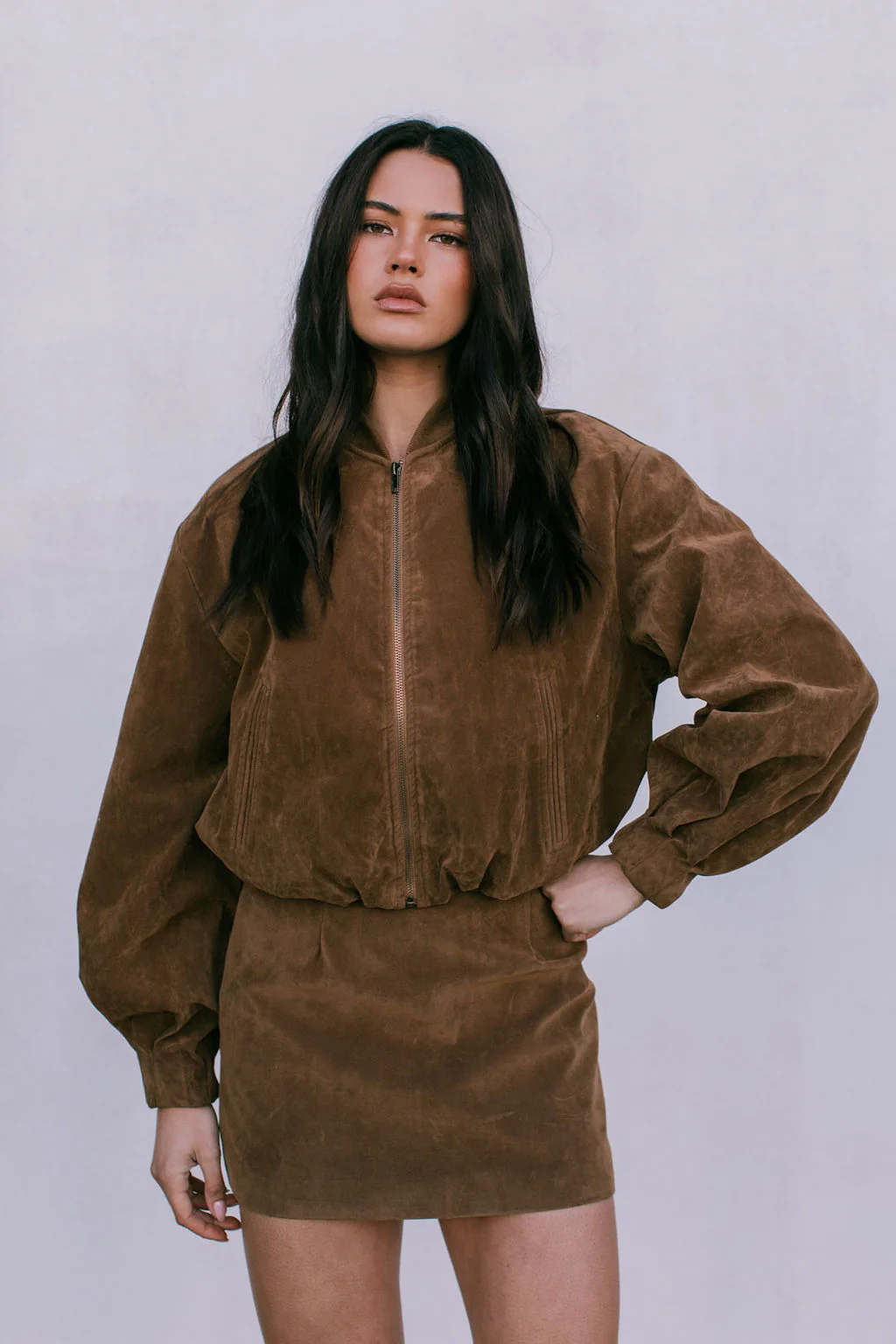 Diego Bomber Jacket Tan - Image 12