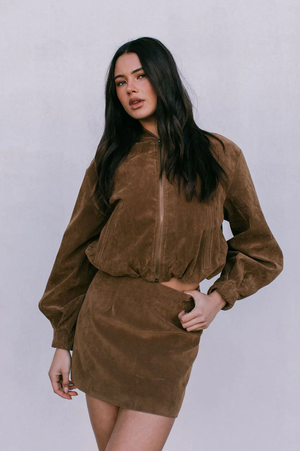 Diego Bomber Jacket Tan - Image 16