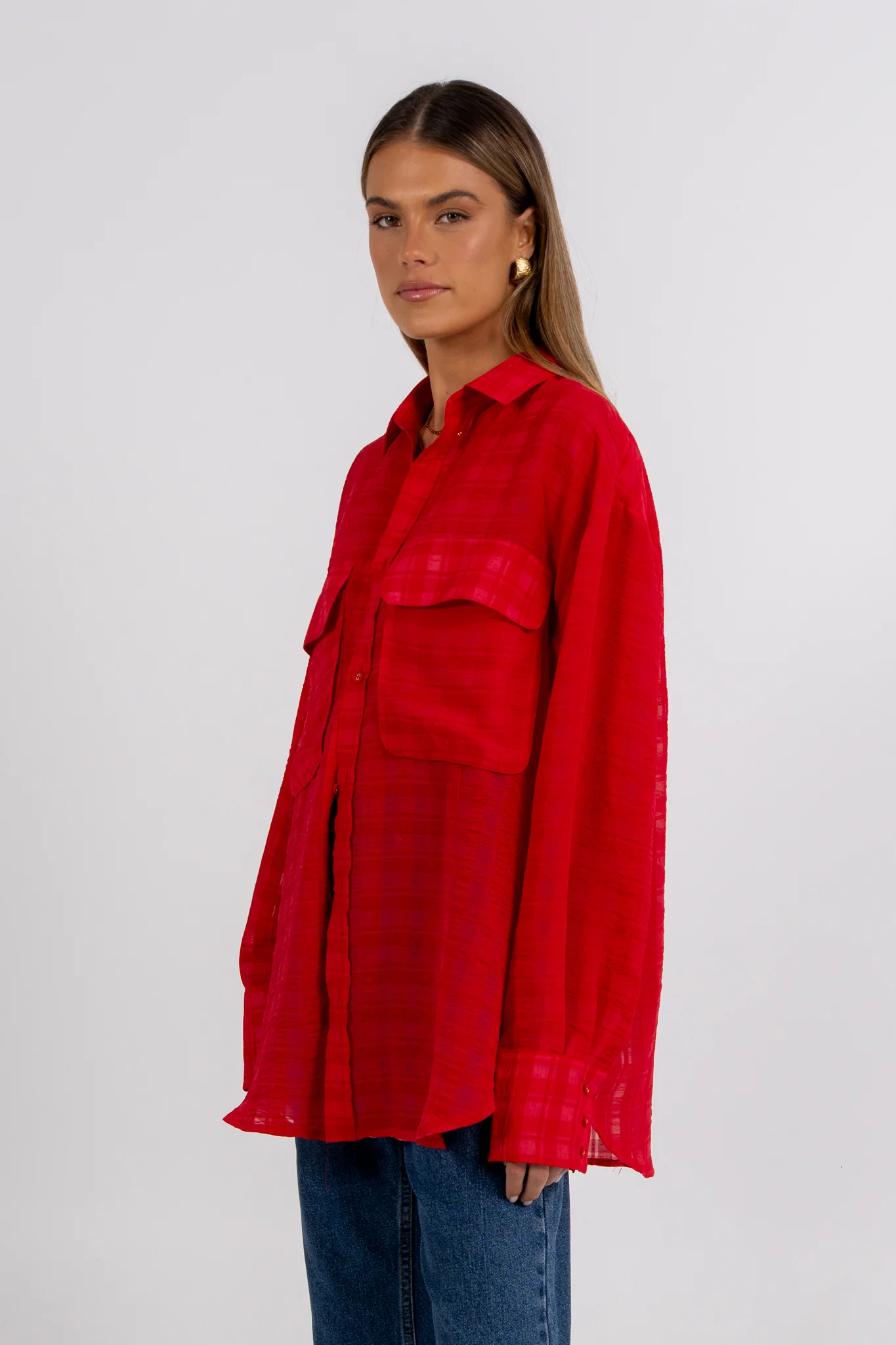 Elka Shirt Red - Image 12
