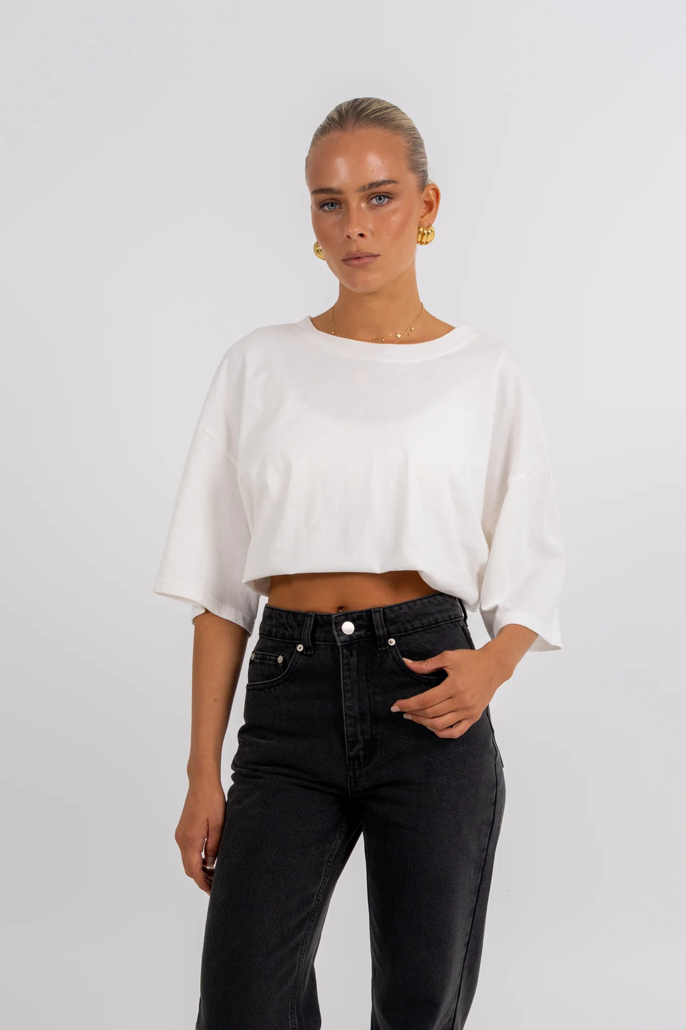 Embley Slim Leg Jean Black - Image 10