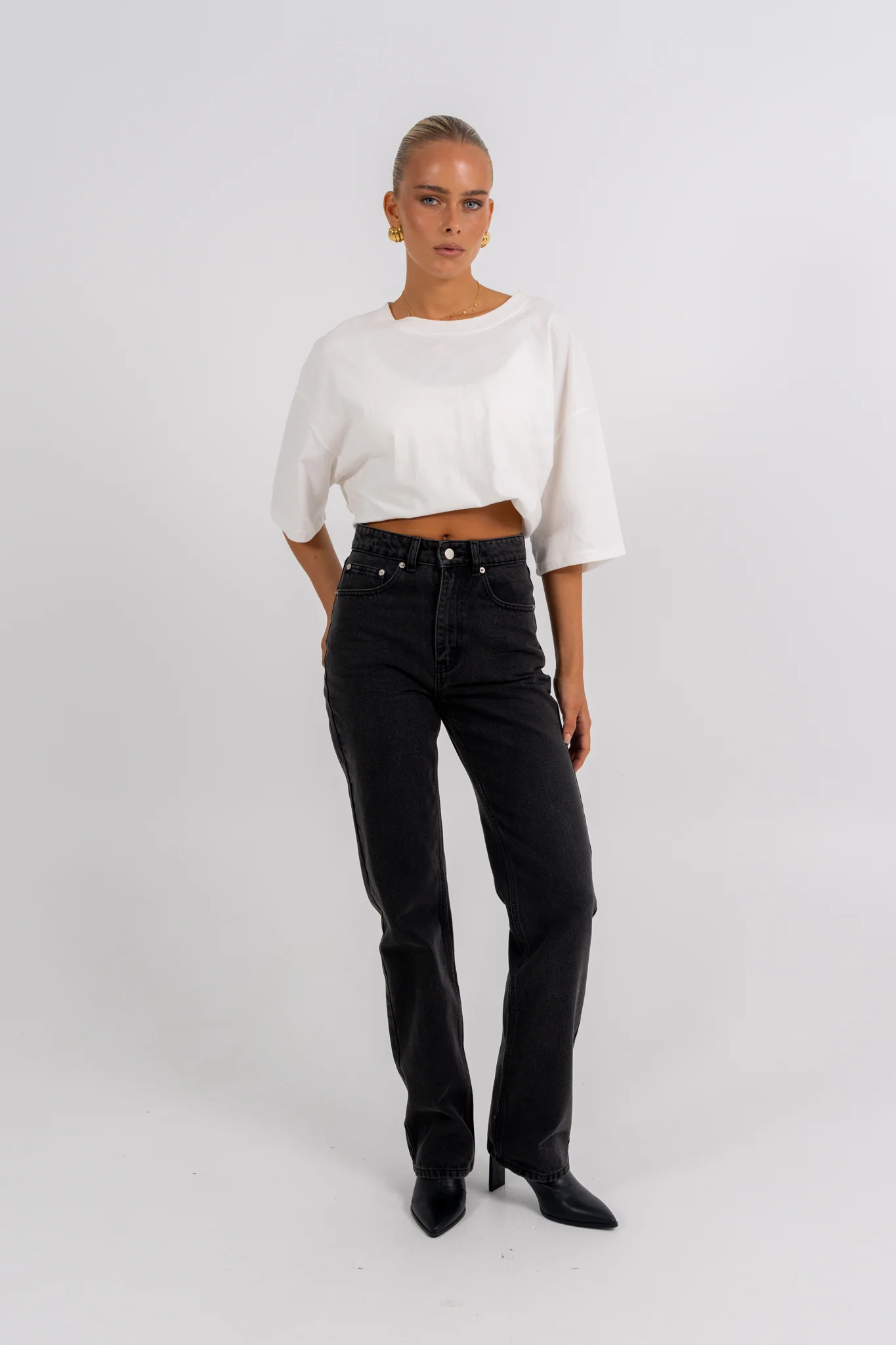 Embley Slim Leg Jean Black - Image 13