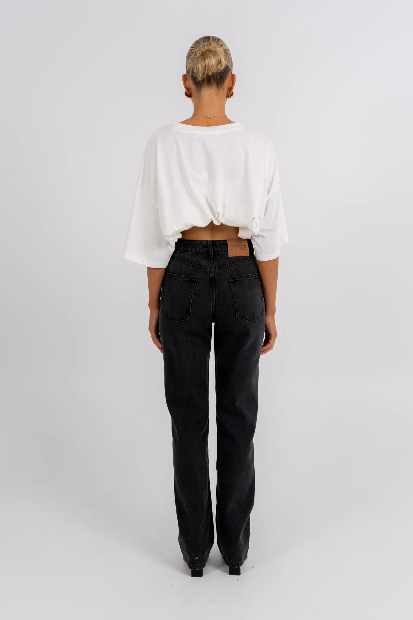 Embley Slim Leg Jean Black - Image 9