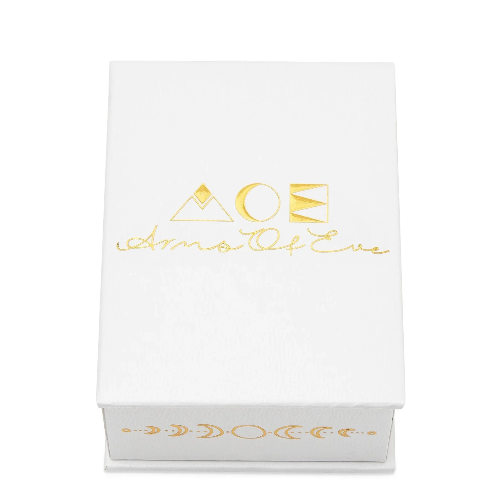 Eros Medium Textured Ring Gold - Image 8