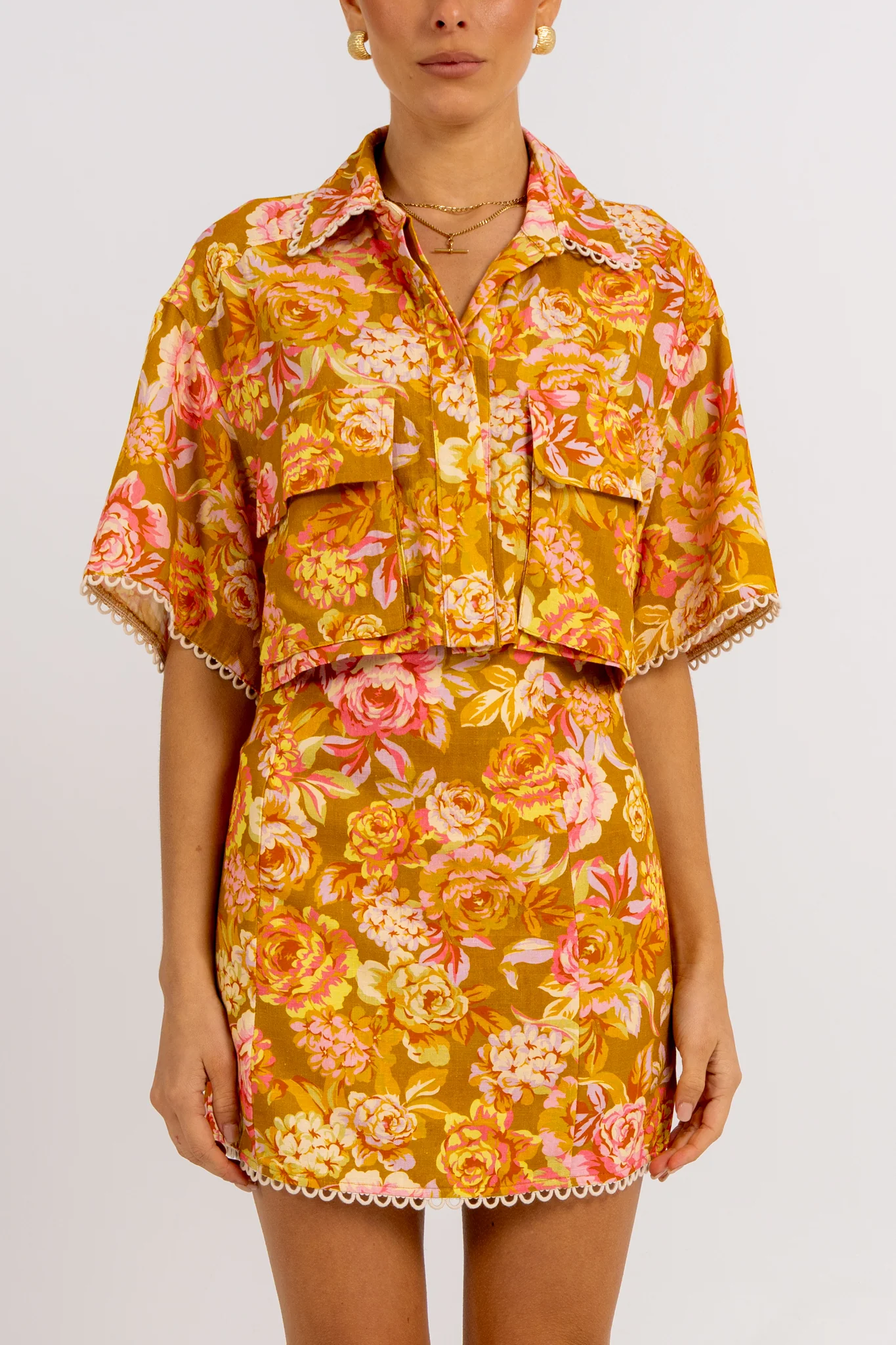 Esimio Shirt Hinterbloom Print - Image 10