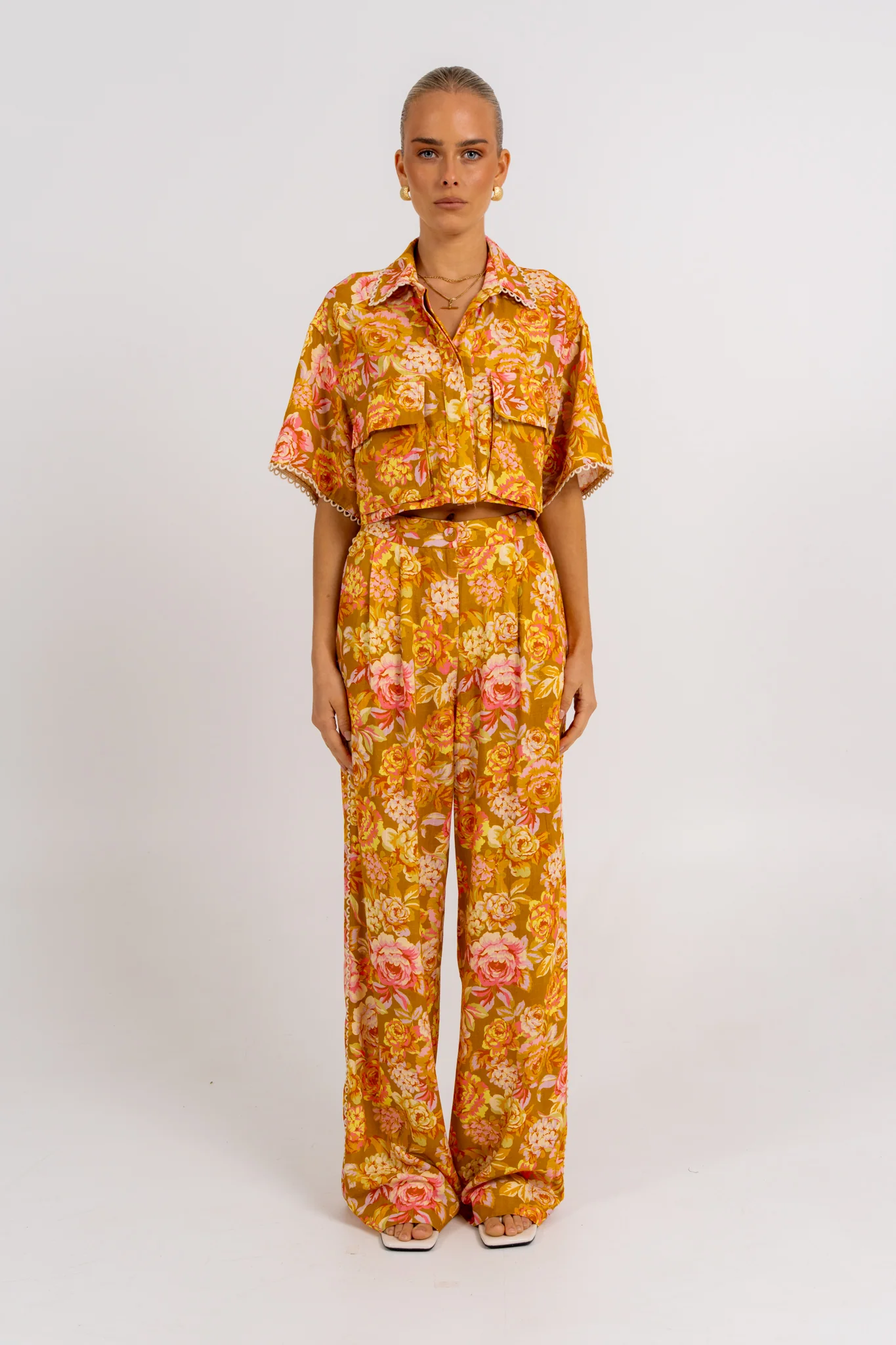 Esimio Shirt Hinterbloom Print - Image 11