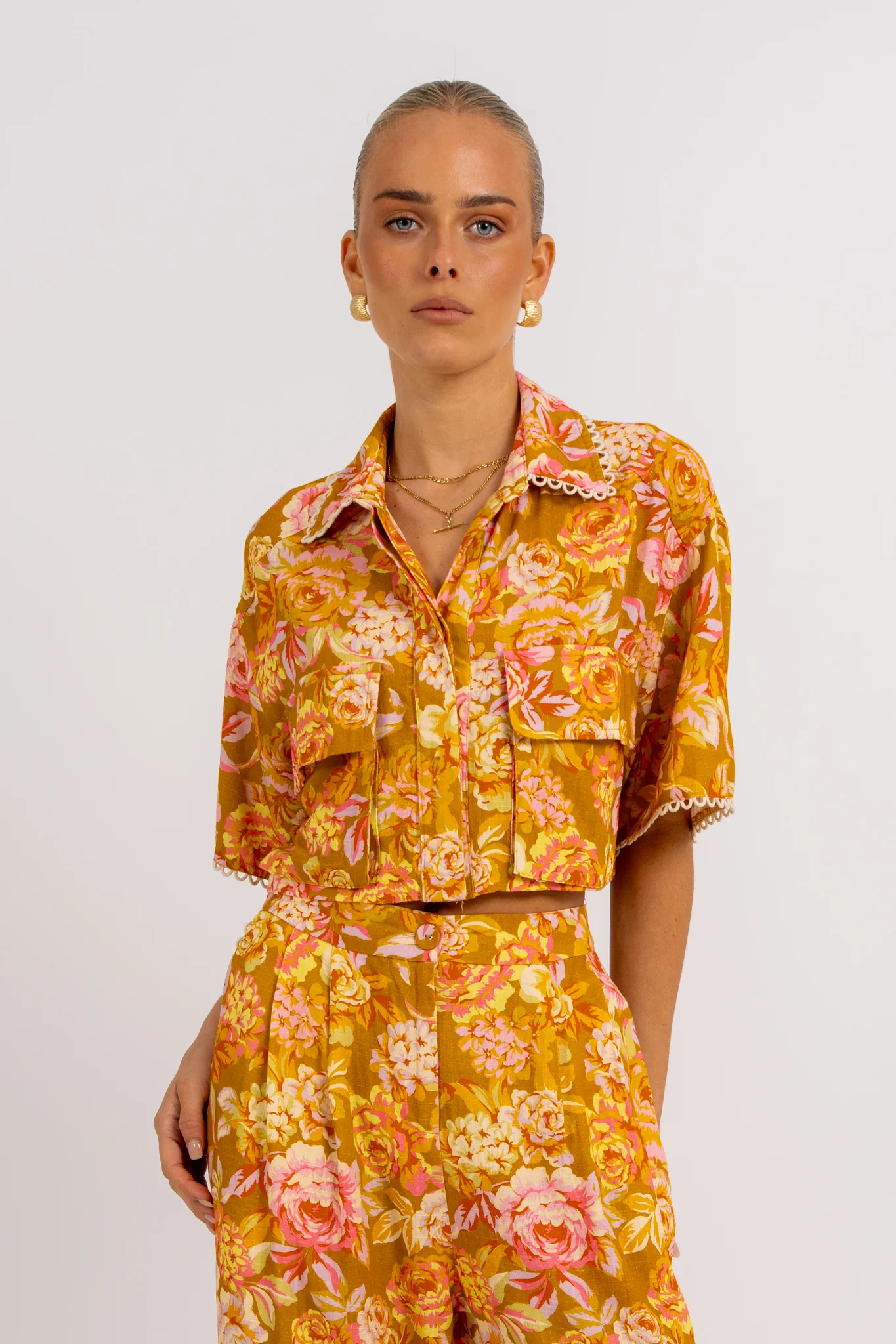 Esimio Shirt Hinterbloom Print - Image 12